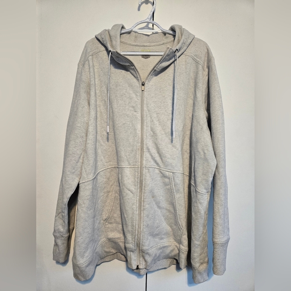 tek gear Tops - Tek Gear Gray Zip-Up Hoodie‎